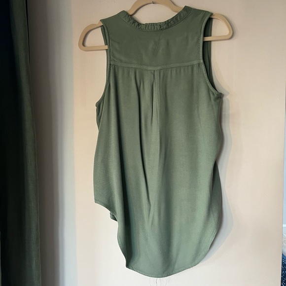Anthropologie Tops Sage Green Sleeveless Top Poshmark